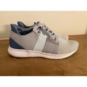 Reebok 9.5 Women's Trilux Run Cross Trainer grey blue sneakers shoes